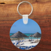 Paraplu's op de Bahama's Sleutelhanger (Voorkant)