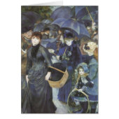 Paraplu's van Pierre Renoir,  impressionisme (Voorkant)