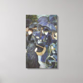 Paraplu's van Pierre Renoir,  impressionisme Canvas Afdruk (Voorkant)