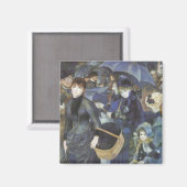 Paraplu's van Pierre Renoir,  impressionisme Magneet (Voorkant / Achterkant)