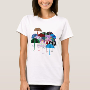 Paraplu's Vrouwen T-shirt