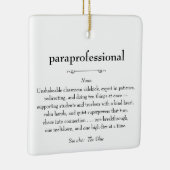Paraprofessional Definition Waardering Gift Keramisch Ornament (Rechts)