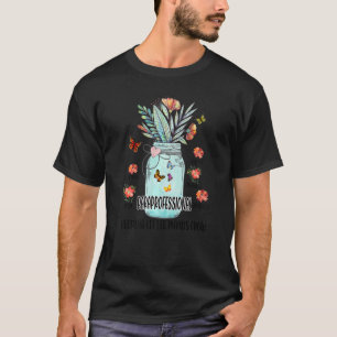 Paraprofessional die kleine mijntjes helpt groeien t-shirt