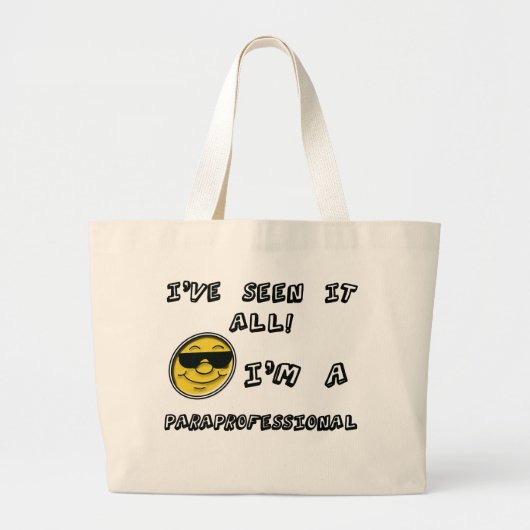 Paraprofessional Grote Tote Bag (Voorkant)