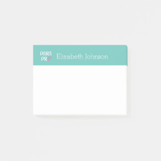 Paraprofessional Para Pro Heart Gift Post-it® Notes