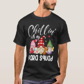 Paraprofessional Para Squad Chillin Gnomes Christm T-shirt (Voorkant)