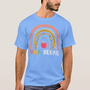 Paraprofessional Para Squad leraar Crew Boho Rain T-shirt