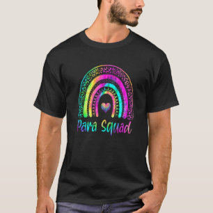 Paraprofessional Para Squad leraar Crew Tie Dye T-shirt