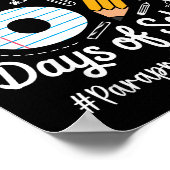 Paraprofessional Survived 67 Days Of School Humor  Poster (Hoek)