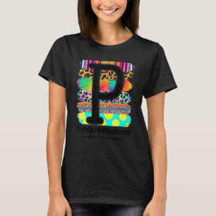 Paraprofessional terug naar schoolplein eerste dag t-shirt