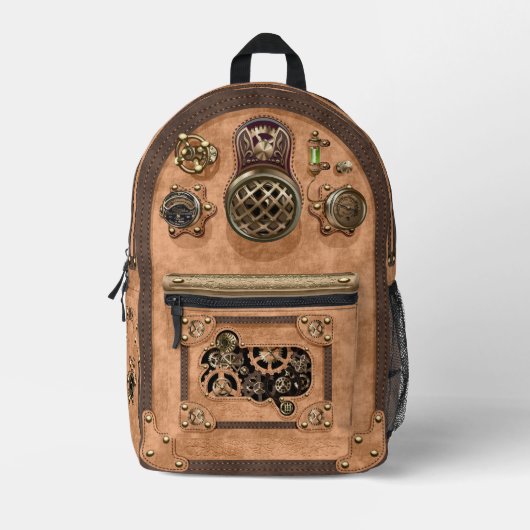 Parapunk style backpack bedrukte rugzak (Voorkant)