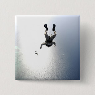 Pararescuemens van de Amerikaanse luchtmacht Vierkante Button 5,1 Cm