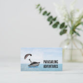 Parasailing design visitekaartje (Staand voorkant)