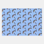 Parasailing Design Wrapping Papiervellen Inpakpapier Vel (Voorkant 2)