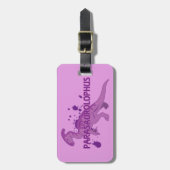 Parasaurolophus Bagagelabel (Voorkant verticaal)
