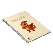 Parasaurolophus cahier de notes Dino « Tu es mon h (Côté Droit)