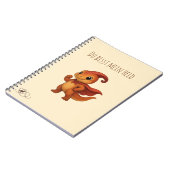 Parasaurolophus cahier de notes Dino « Tu es mon h (Côté gauche)