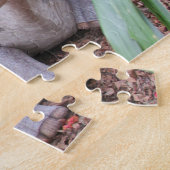 Parasaurolophus Dinosaur - Puzzle (Côté)