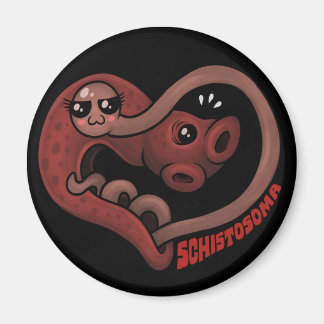 PARASIETEN: Bloedflukes (schistosoma) Magneet