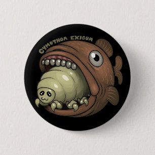 PARASIETEN: Cymothoa exigua Ronde Button 5,7 Cm