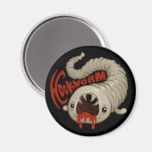 PARASIETEN: Haakworm (Necator) Magneet (Voorkant / Achterkant)