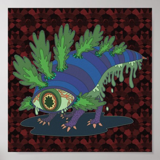 Parasitaire Monster Poster (Voorkant)