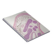 Parasitaire nematode worm (Ascaris sp.) Notitieboek (Rechterzijde)