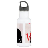 Parasitaire tweelingband waterfles  (Achterkant)