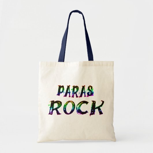 PARASROCK MET KLEUR TOTE BAG (Voorkant)