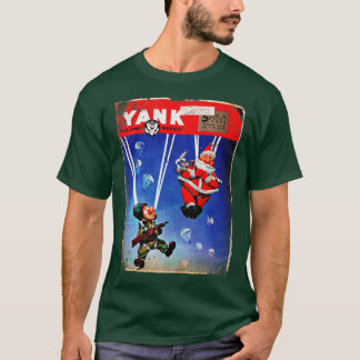 Paratroops Santa Claus en Yank Magazine 1943 WOII T-shirt