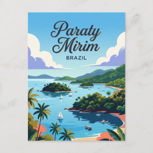 Paraty Mirim Brazilië Briefkaart