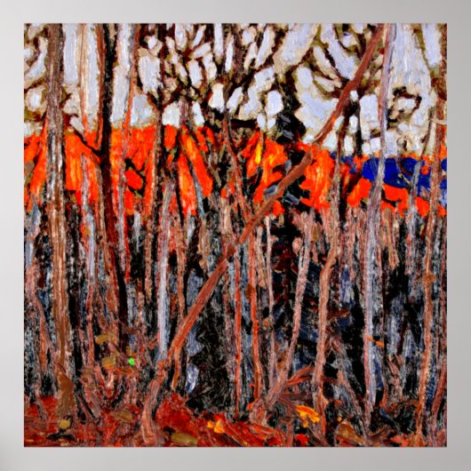 Parc Algonquin, tableau de Tom Thomson, (Devant)