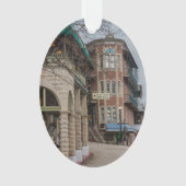 Parc de bassin et appartements de Flatiron (devant)