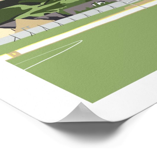 Parc de loisirs, Alloa. Impression manuel de style (Coin)