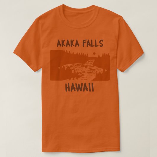 Parc d'état d'Akaka Falls TShirt 6 (Design devant)