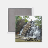 Parc d'état de Chewacla Cascade d'Auburn Magnet ph (Recto/Verso)