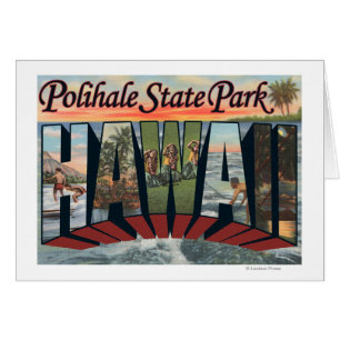 Parc d'état de Polihale, Hawaï - grande scène de