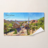Parc Güell à Barcelone (Serviette à main)