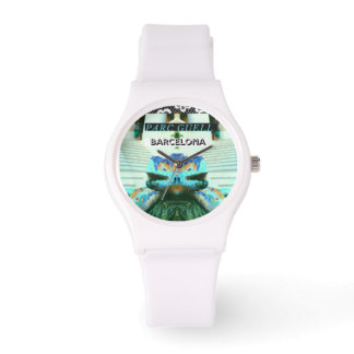 Parc Guell psychedelische editie Horloge