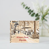 Parc la Floride - carte postale d'hiver (Debout devant)