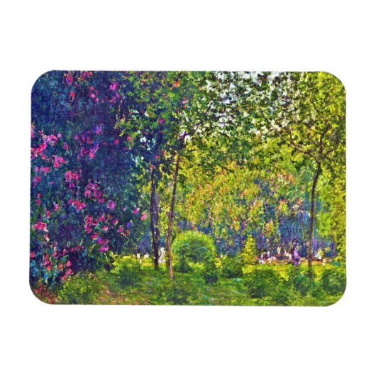 Parc Monceau Claude Monet Magneet (Horizontaal)