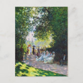Parc Monceau Claude Monet schilderij Briefkaart (Voorkant)