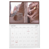 Parc national calendrier de Moab, Utah de voûtes (Jan 2026)