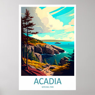 Parc national d'Acadia Impression de voyage Art mu