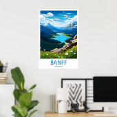 Parc national de Banff Impression de voyage Art mu (Bureau à domicile)