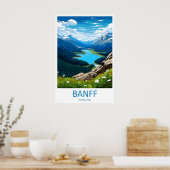 Parc national de Banff Impression de voyage Art mu (Cuisine)