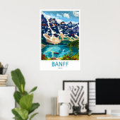 Parc national de Banff Impression de voyage Art mu (Bureau à domicile)
