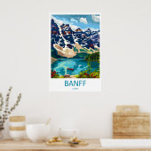 Parc national de Banff Impression de voyage Art mu (Cuisine)