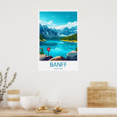 Parc national de Banff Impression de voyage Art mu (Cuisine)