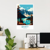 Parc national de Banff Impression de voyage Art mu (Bureau à domicile)